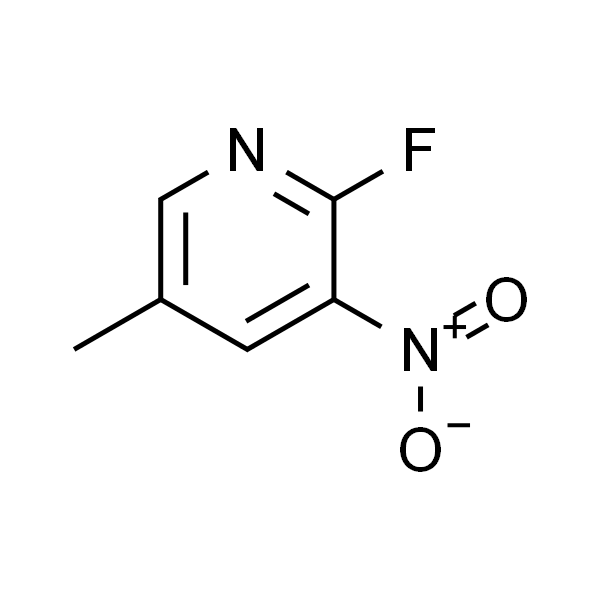 2-Fluoro-3-nitro-5-methylpyridine