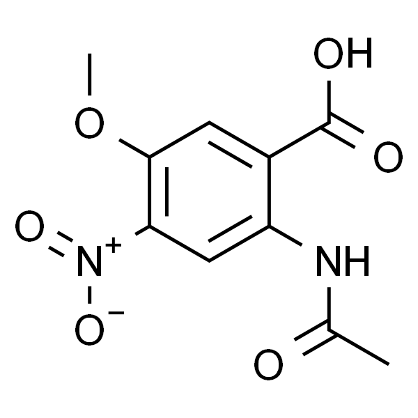 2-Acetamido-5-methoxy-4-nitrobenzoic Acid