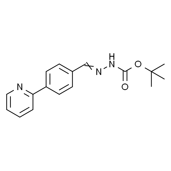 tert-Butyl 2-(4-(pyridin-2-yl)benzylidene)hydrazinecarboxylate