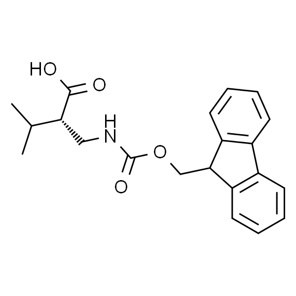 (S)-2-(((((9H-Fluoren-9-yl)methoxy)carbonyl)amino)methyl)-3-methylbutanoic acid