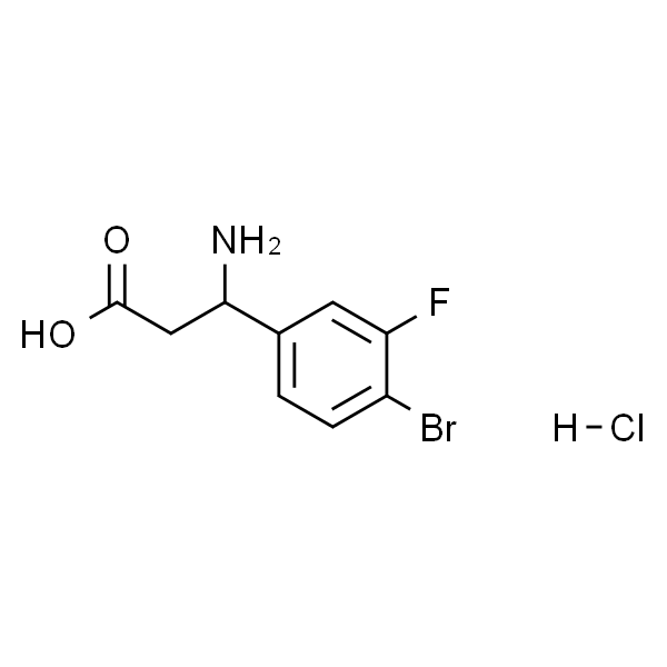 3-Amino-3-(4-bromo-3-fluorophenyl)propanoic acid hydrochloride