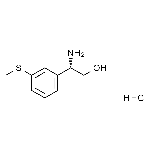 (S)-2-Amino-2-(3-(methylthio)phenyl)ethanol hydrochloride