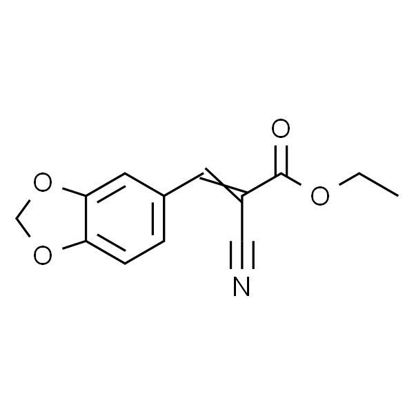 Ethyl 3-(1，3-Benzodioxol-5-yl)-2-cyanoacrylate