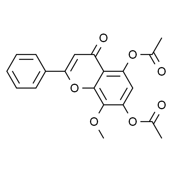 5,7-Diacetoxy-8-methoxyflavone