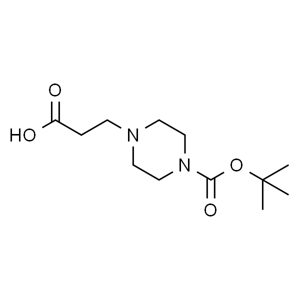 4-Boc-1-piperazinepropanoic acid