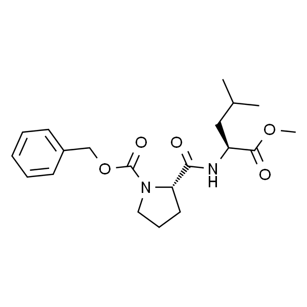 (S)-Benzyl 2-(((S)-1-methoxy-4-methyl-1-oxopentan-2-yl)carbamoyl)pyrrolidine-1-carboxylate