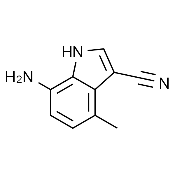 7-Amino-4-methyl-1H-indole-3-carbonitrile