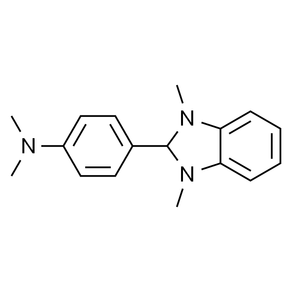 4-(2,3-Dihydro-1,3-dimethyl-1H-benzimidazol-2-yl)-N,N-dimethylbenzenamine 98% (HPLC)