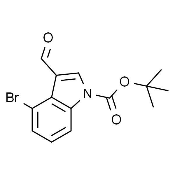 1-Boc-4-Bromo-3-formylindole