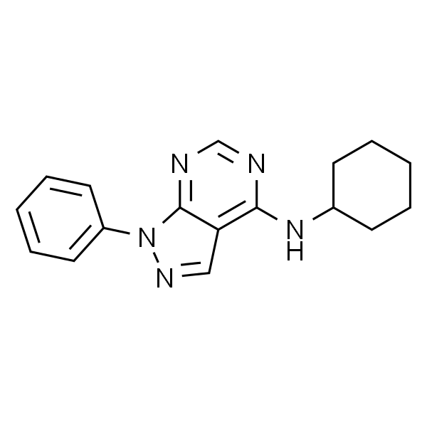 N-Cyclohexyl-1-phenyl-1H-pyrazolo[3,4-d]pyrimidin-4-amine