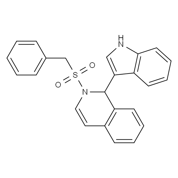 2-(Benzylsulfonyl)-1-(1H-indol-3-yl)-1,2-dihydroisoquinoline