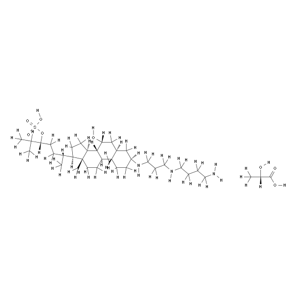 Squalamine lactate