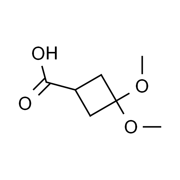 3,3-Dimethoxycyclobutanecarboxylic acid