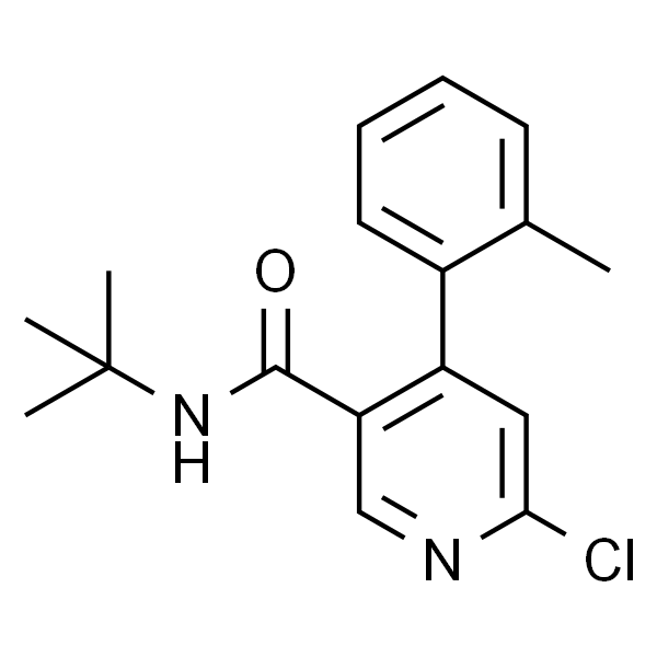 N-(tert-Butyl)-6-chloro-4-(o-tolyl)nicotinamide