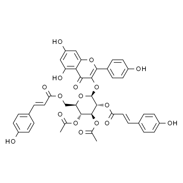 3",4"-Di-O-acetyl-2",6"-di-O-p-coumaroylastragalin