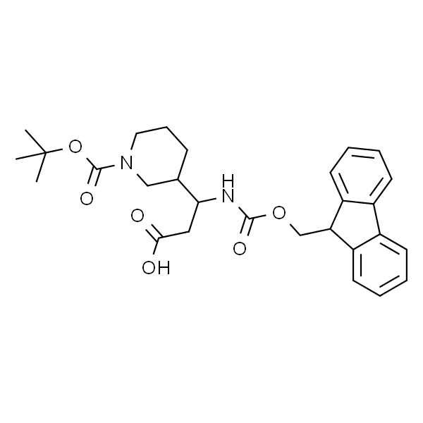 3-(Fmoc-amino)-3-(1-Boc-3-piperidyl)propanoic Acid