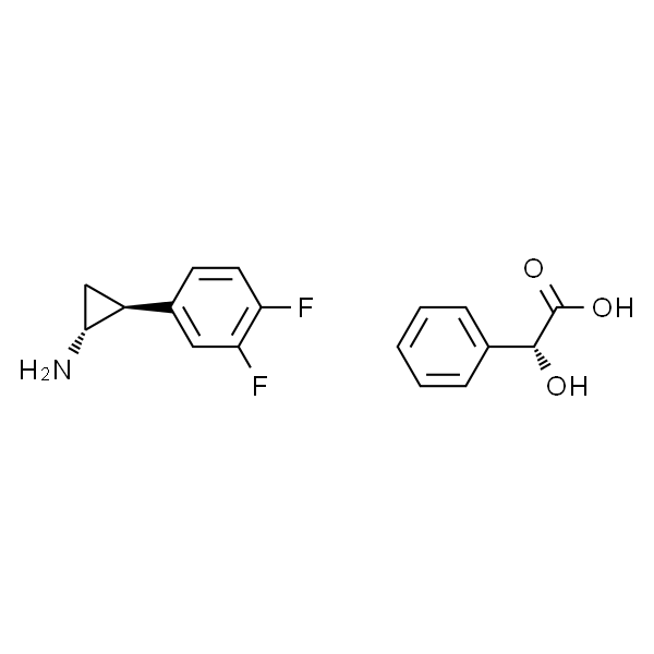 (1R,2R)-2-(3,4-difluorophenyl)cyclopropanamineS-(carboxylato(phenyl)methyl)holmium