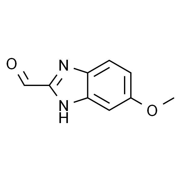 1H-BENZIMIDAZOLE-2-CARBOXALDEHYDE, 5-METHOXY-