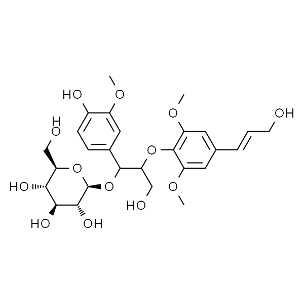 erythro-Guaiacylglycerol β-sinapyl ether 7-O-glucoside