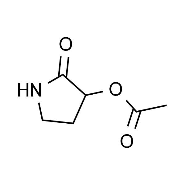 2-Oxopyrrolidin-3-yl acetate