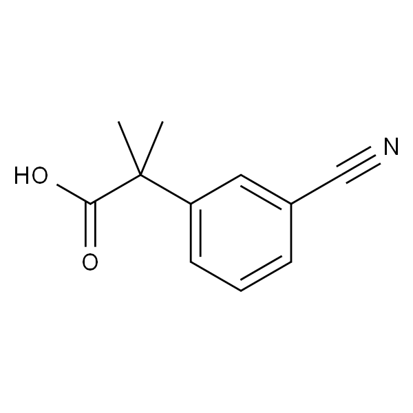 2-(3-cyanophenyl)-2-methylpropanoic acid