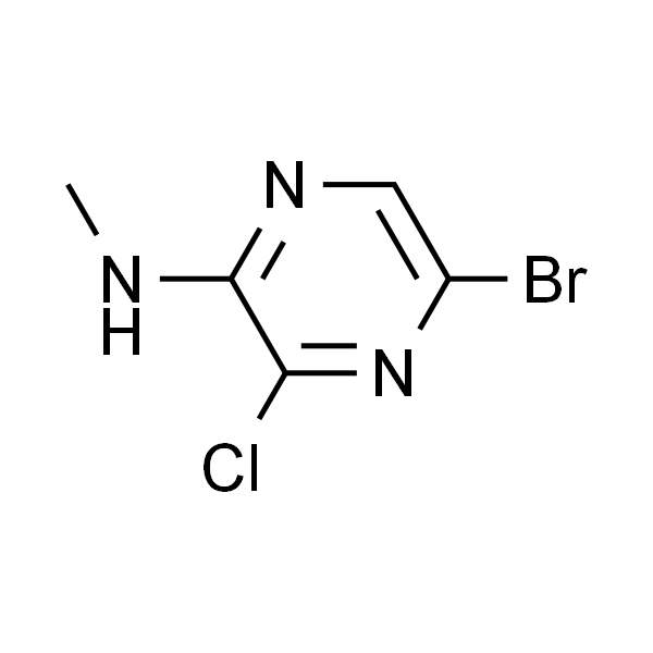 5-Bromo-3-chloro-N-methylpyrazin-2-amine