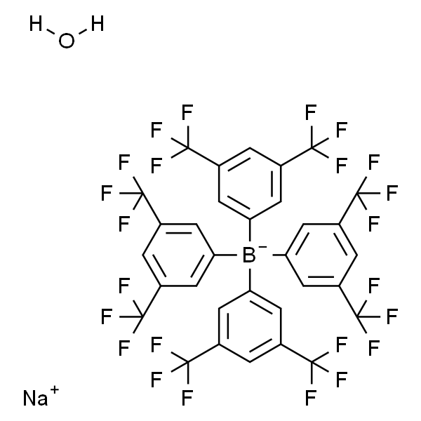 Sodium tetrakis(3，5-bis(trifluoromethyl)phenyl)borate xhydrate