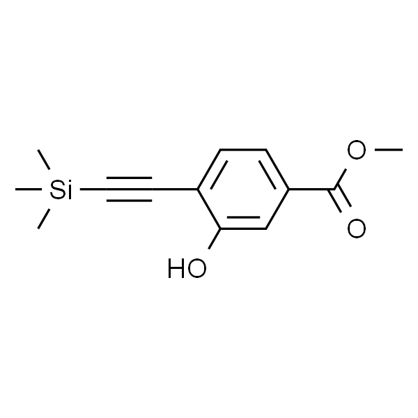 Methyl 3-hydroxy-4-((trimethylsilyl)ethynyl)benzoate