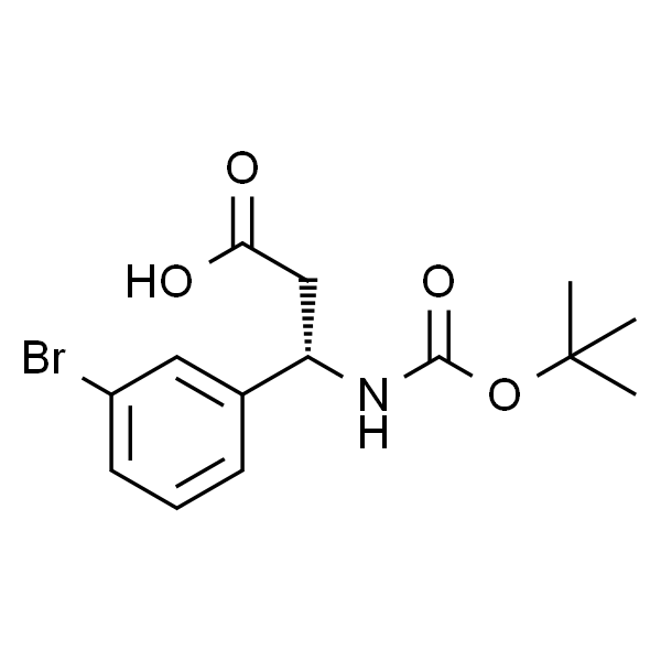 BOC-(S)-3-AMINO-3-(3-BROMO-PHENYL)-PROPIONIC ACID