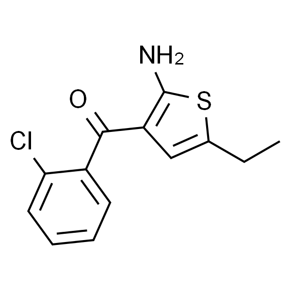 (2-Amino-5-ethylthiophen-3-yl)(2-chlorophenyl)methanone