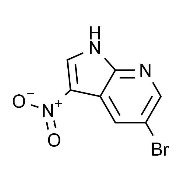 5-Bromo-3-nitro-1H-pyrrolo[2，3-b]pyridine