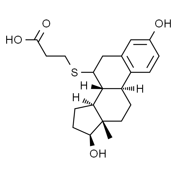 3-(((8R,9S,13S,14S,17S)-3,17-dihydroxy-13-methyl-7,8,9,11,12,13,14,15,16,17-decahydro-6H-cyclopenta[a]phenanthren-7-yl)thio)propanoic acid