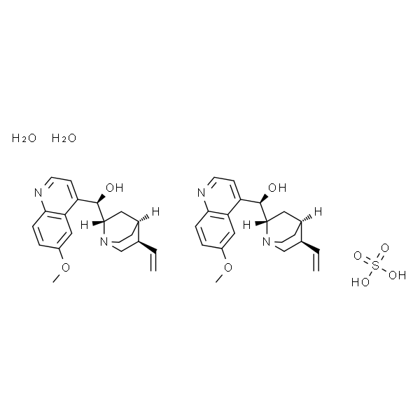 Quinine sulfate dihydrate