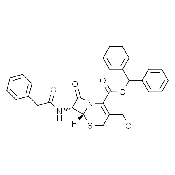 7-Phenylacetamide-3-chloromethyl-3-cephem-4-carboxylic Acid Diphenylmethyl Ester