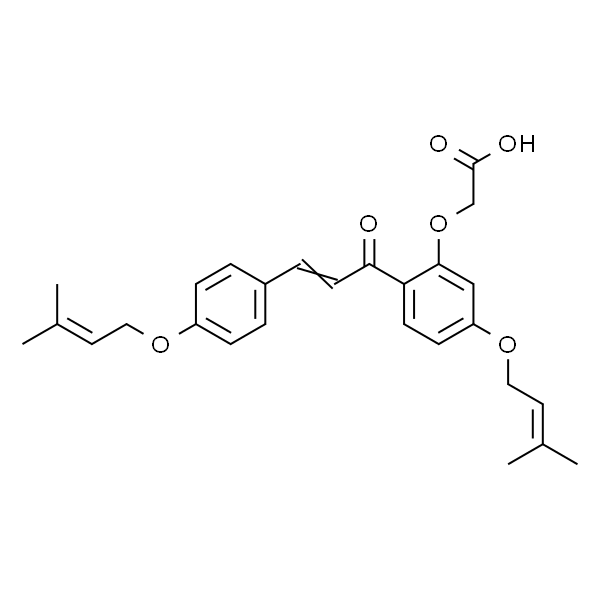 2-Carboxymethoxy-4,4-Bis(3-Methyl-2-Butenyloxy)Chalcone