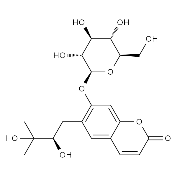 Peucedanol 7-O-glucoside