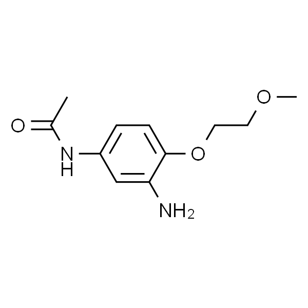 N-[3-amino-4-(2-methoxyethoxy)phenyl]acetamide