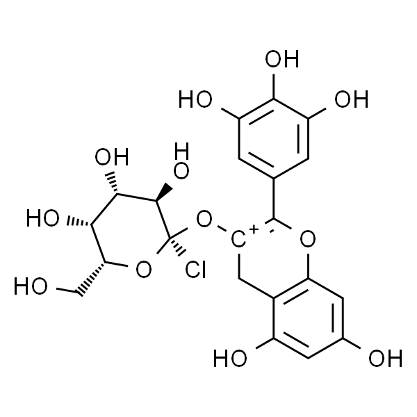 Delphinidin-3-O-galactoside chloride