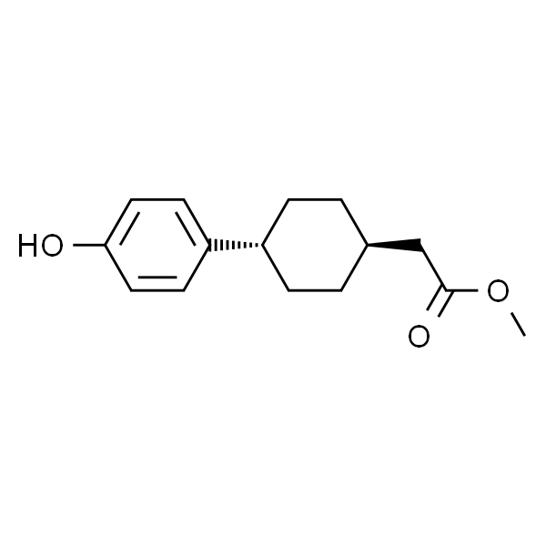 Methyl 2-((1s,4s)-4-(4-hydroxyphenyl)cyclohexyl)acetate