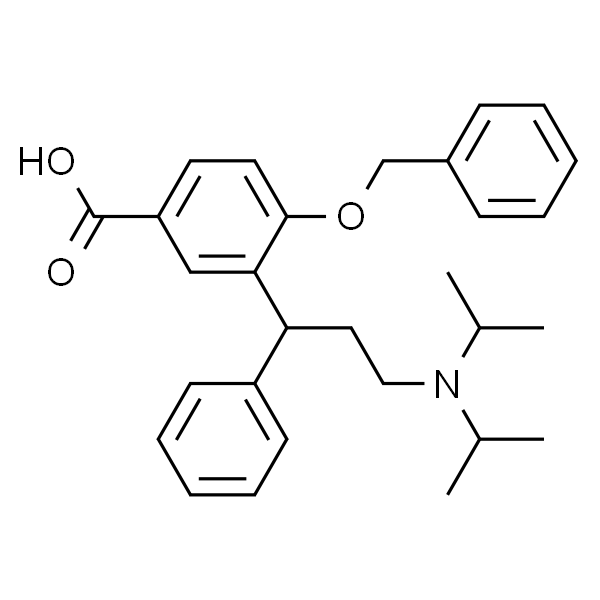 N,N-Diisopropyl[3-(2-benzyloxy-5-carboxyphenyl)-3-phenylpropyl]amine