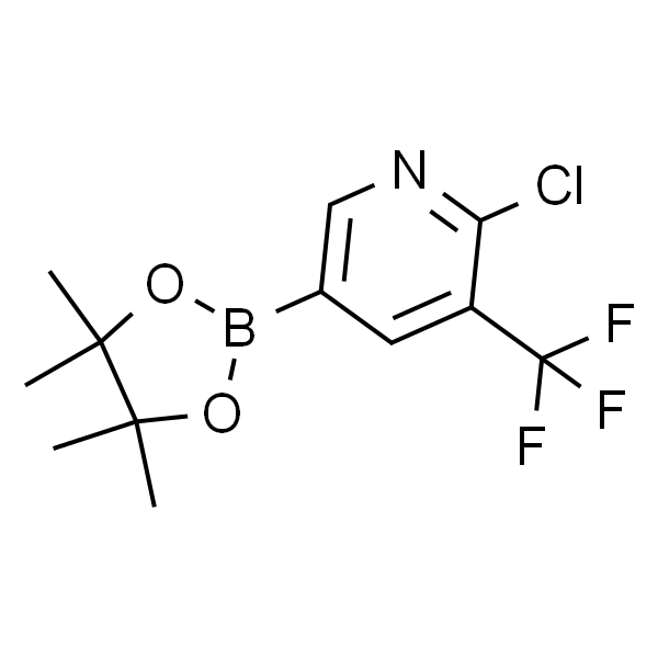 2-Chloro-5-(4,4,5,5-tetramethyl-1,3,2-dioxaborolan-2-yl)-3-(trifluoromethyl)pyridine