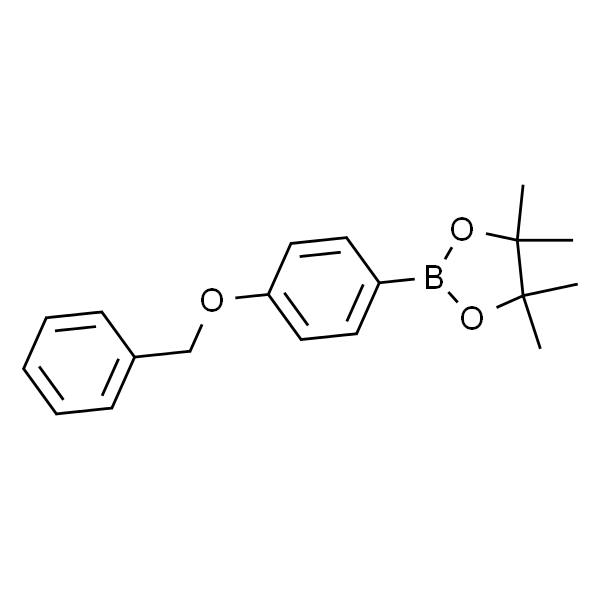 2-(4-(Benzyloxy)phenyl)-4，4，5，5-tetramethyl-1，3，2-dioxaborolane