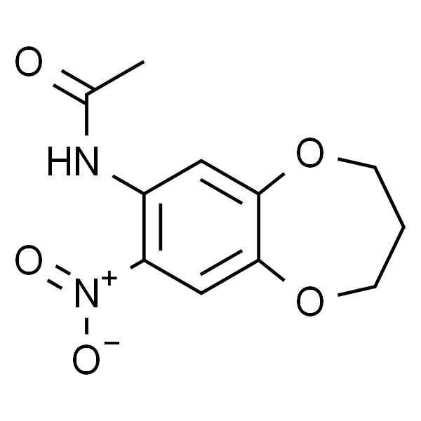 7-Acetamido-8-nitro-3，4-Dihydro-2H-1，5-benzodioxepine