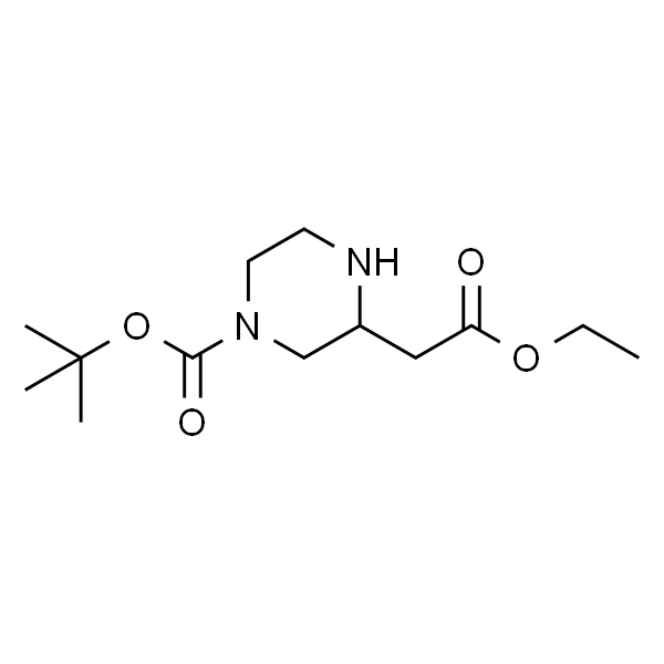 3-ETHOXYCARBONYLMETHYL-PIPERAZINE-1-CARBOXYLIC ACID TERT-BUTYL ESTER