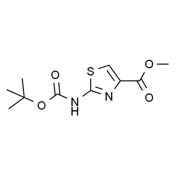 Methyl 2-Boc-aminothiazole-4-carboxylate