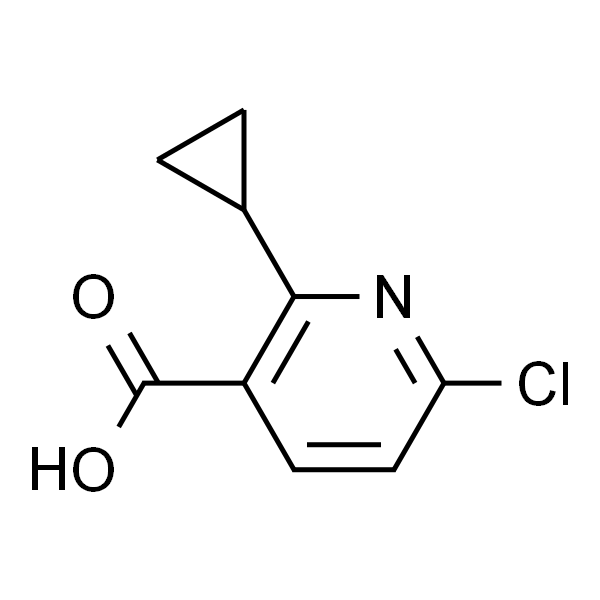 6-Chloro-2-cyclopropylnicotinic acid