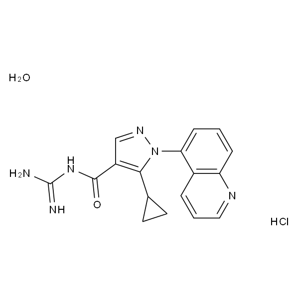 Zoniporide hydrochloride hydrate