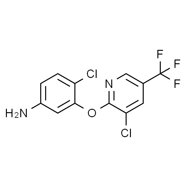 4-Chloro-3-((3-chloro-5-(trifluoromethyl)pyridin-2-yl)oxy)aniline