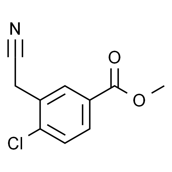 Methyl 4-chloro-3-(cyanomethyl)benzoate