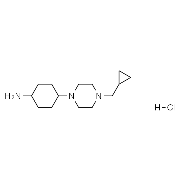 CyclohexanaMine, 4-[4-(cyclopropylMethyl)-1-piperazinyl]-, (Hydrochloride) , trans-